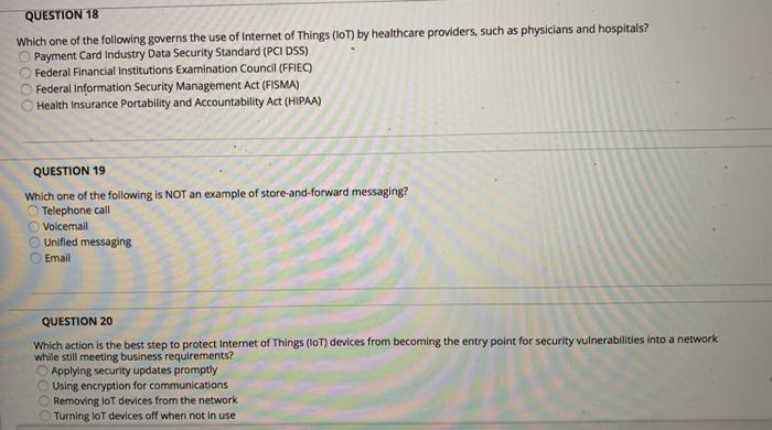 4 IoT devices cannot share and communicate your loT device data to