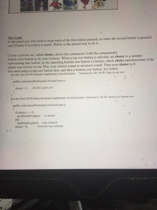 to the ones you wrote in the other GUI labs. write a
