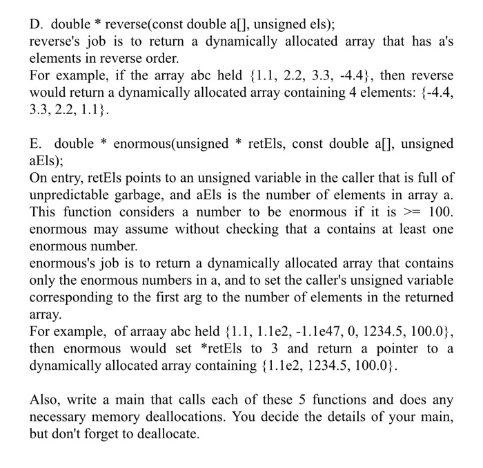 I need help with calling functions in main. I have called the