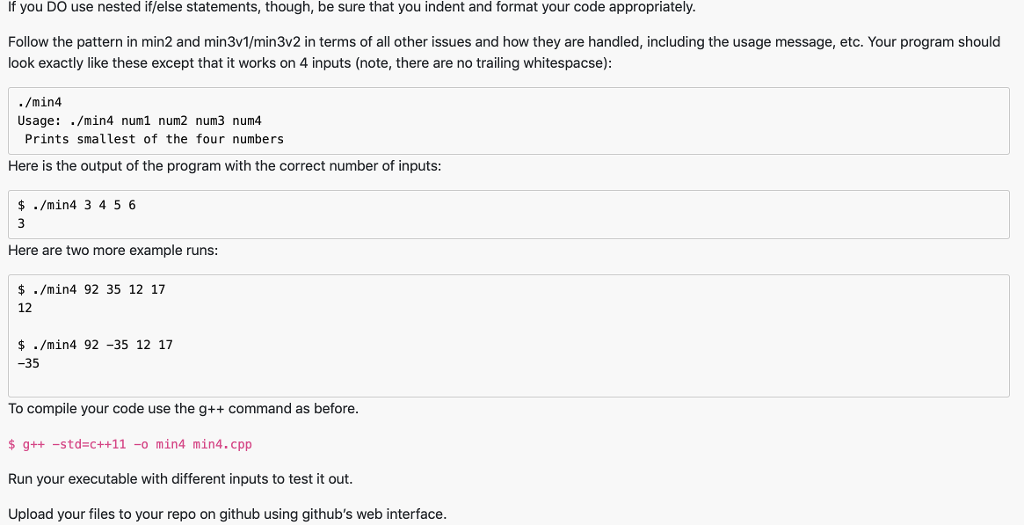  If you DO use nested if/else statements, though, be sure that