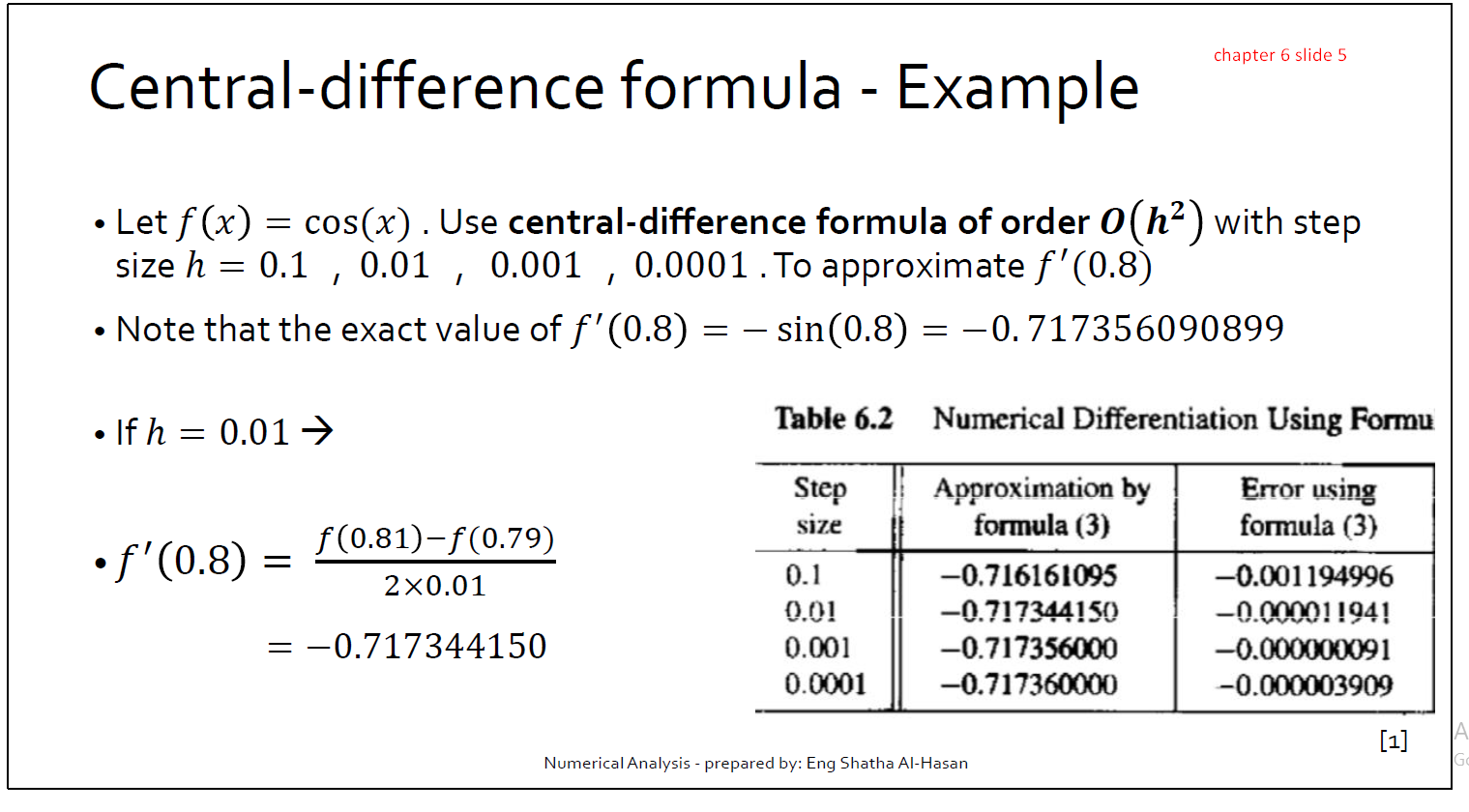 6- Lecture 1 Slide 5. You need to print a table like