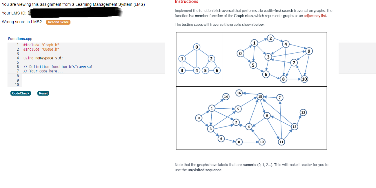  Please help in C++, problem and instructions are in the photo,