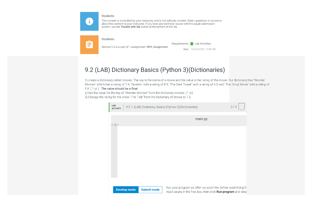 Students: This content is controlled by your instructor, and is not