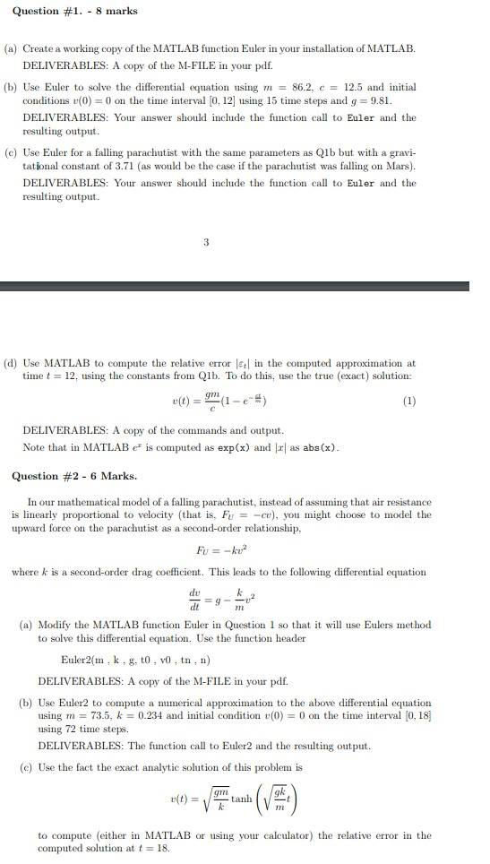 and on pages 17-19 of the textbook) for solving the differential equation