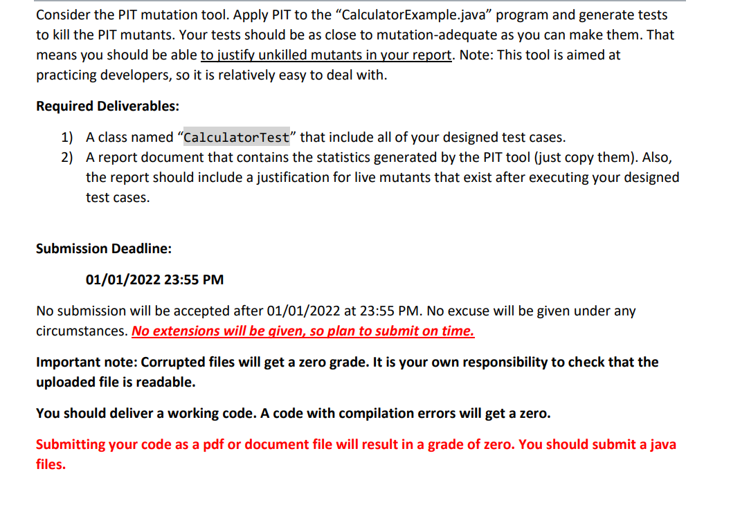 package demo; public class CalculatorExample { /** * This method adds two