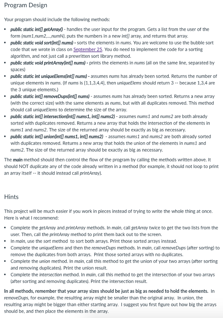 - the same list, but with all duplicates removed. A sorted set