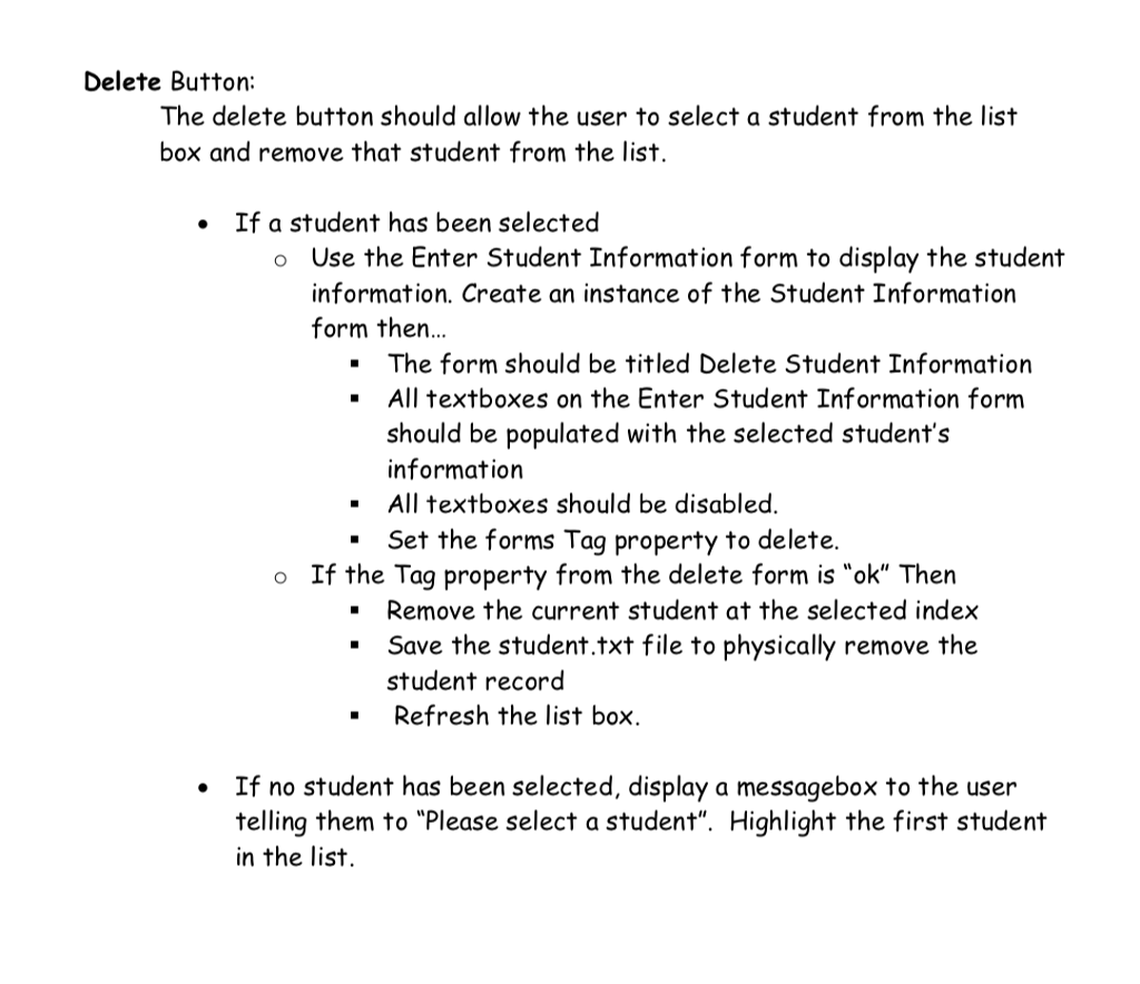 Enter Student Information Name Student ID Midtem: Final Ok Cancel Note: the