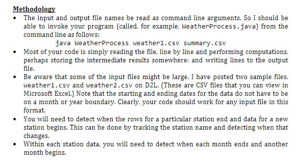 each row having the specific format shown below: STATION, STATION NAME, DATE,