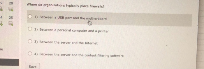 when an organization uses software that filters content to prevent the transmission