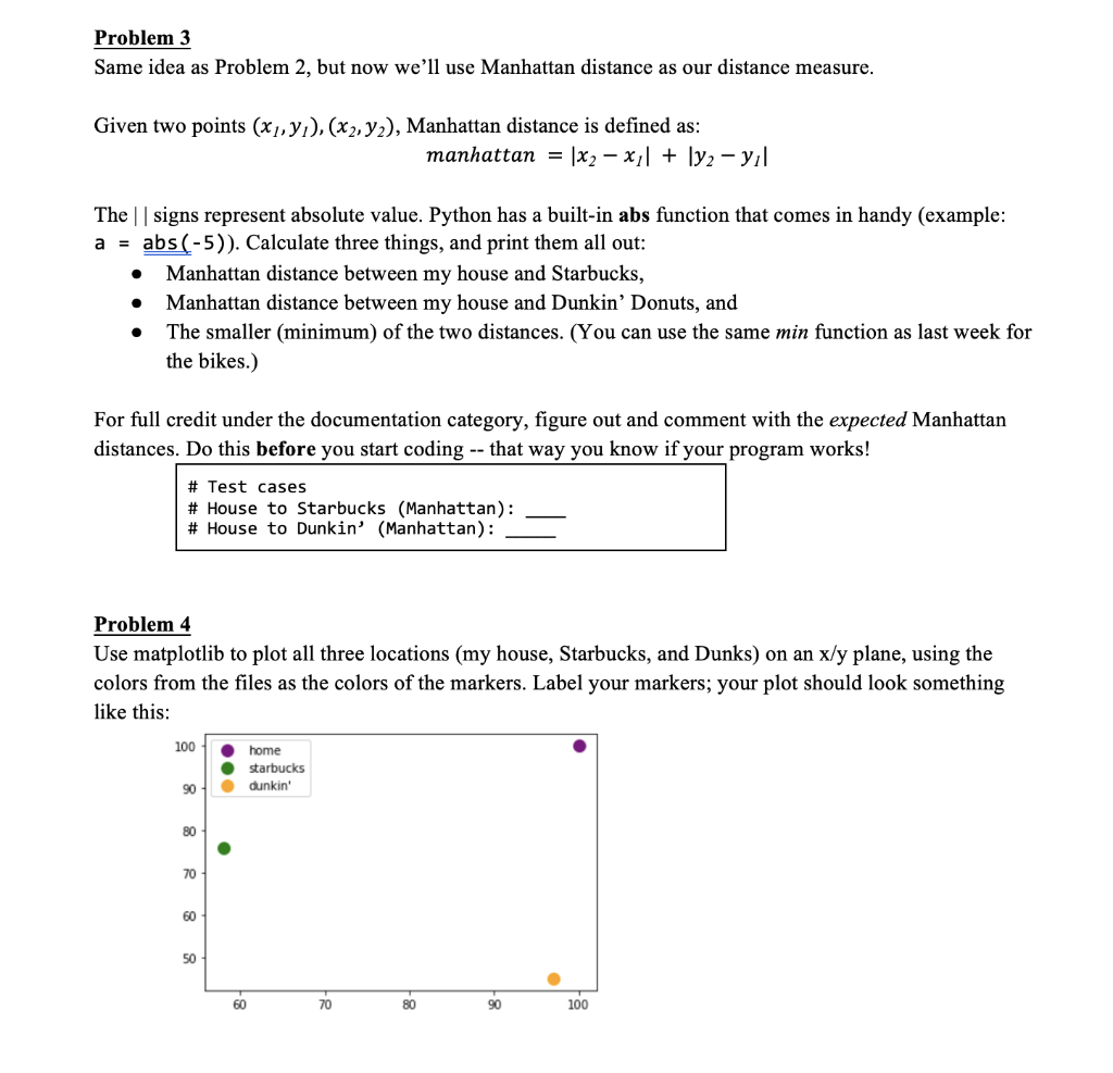  Please write a python program Problem 3 Same idea as Problem