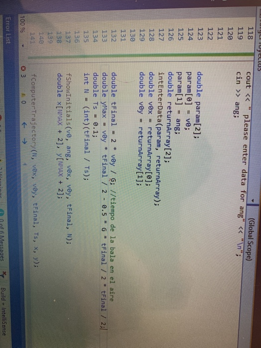 ang = 53, v@ - 10,-/ vex, voy; //Inicializar el angulo y