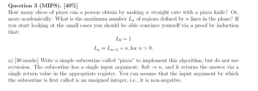 MIPS Assembly programming. Please help me with this question. Question 3 (MIPs),