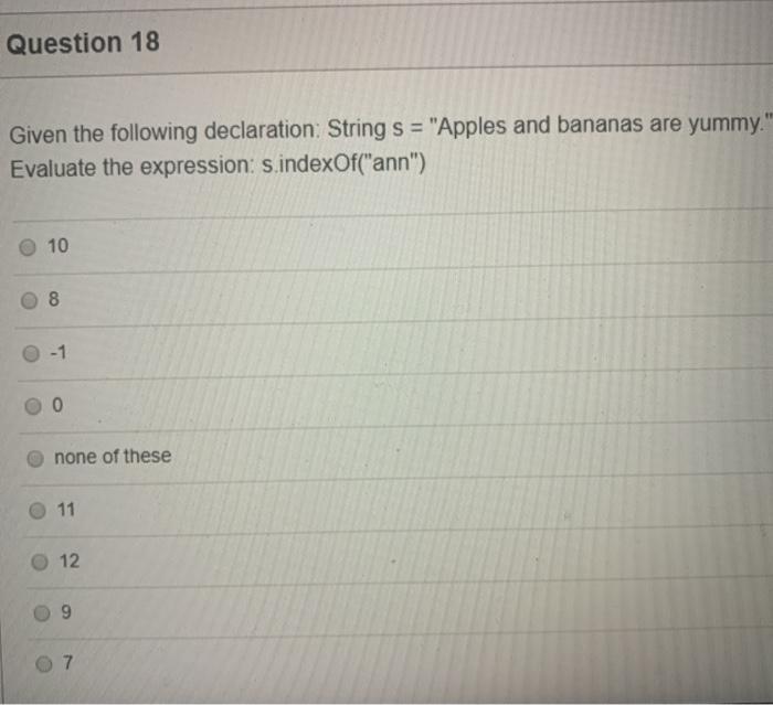 Driver { public static void main(String[] args) { int a = 5;
