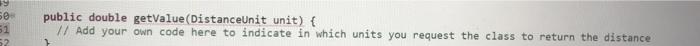 15 16 11 Enus of distance units 17 public enum Distanceunit {
