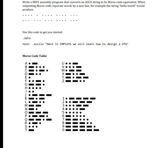  Write a MIPS assembly program that converts an ASCIl string to