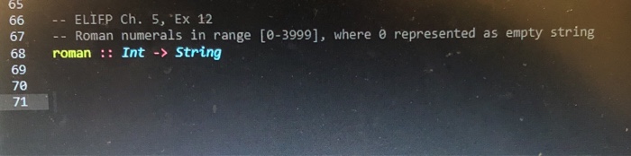 the range from 0 to 3999 (inclusive) and returns the corresponding Roman