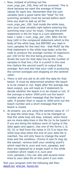 eventually have written in the lab will calculate the average level of