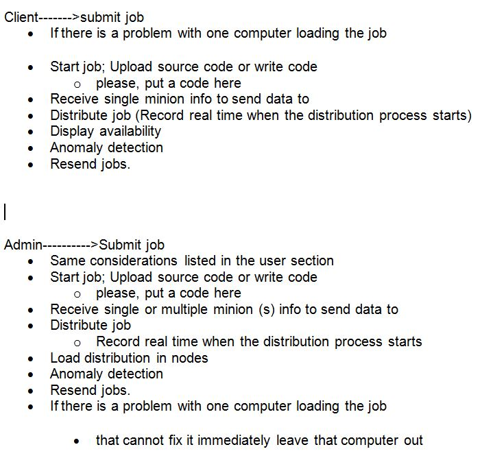 Question: Please, use python 3. to implement client.py and admin.py Please, comments
