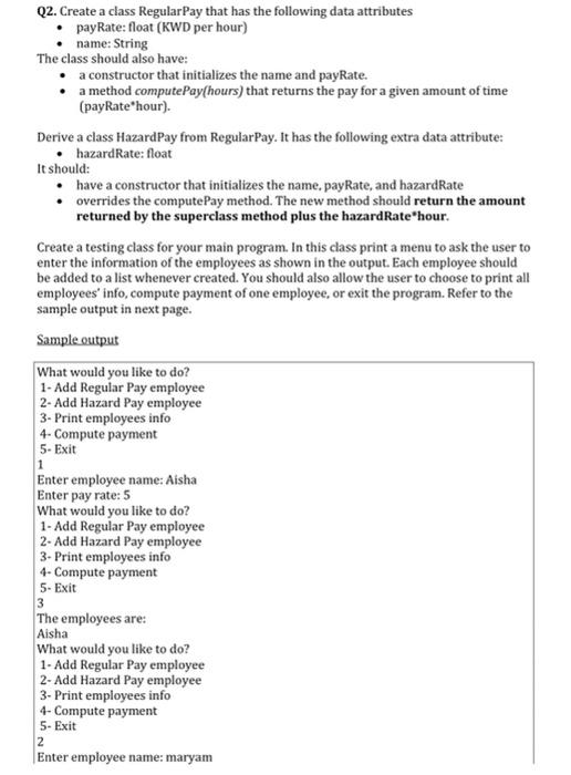  please use pycharm and SCREENSHOT THE CODE! Q2. Create a class