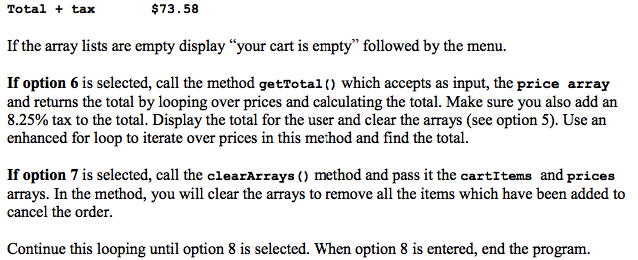 dvds and books (items). The store will have a cart which will