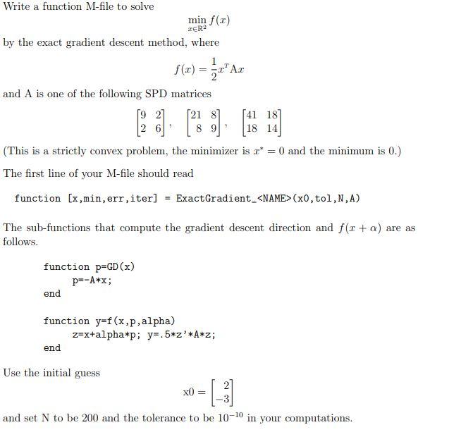  This is a matlab coding question. Could someone please show me