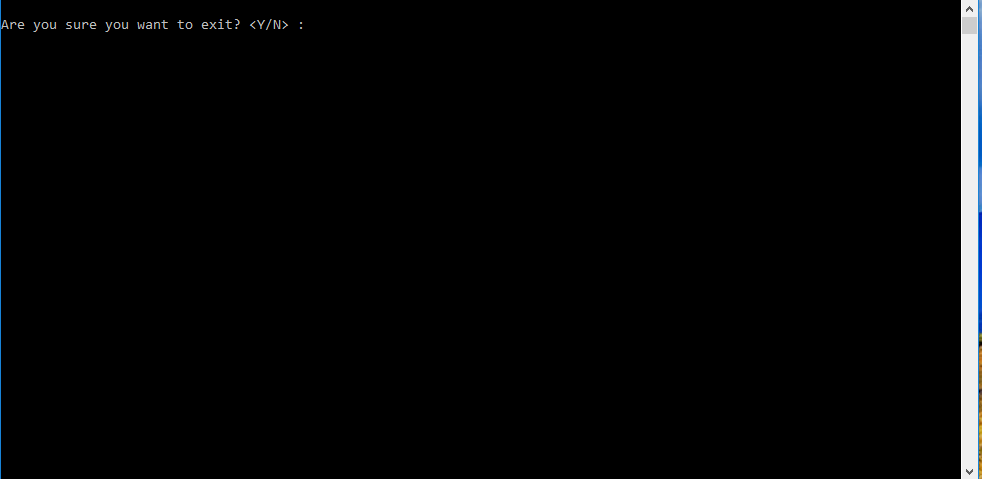 main (the main function of the program). Below is a screen shot