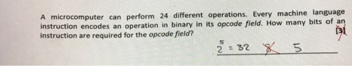  What would be the correct answer A microcomputer can perform 24