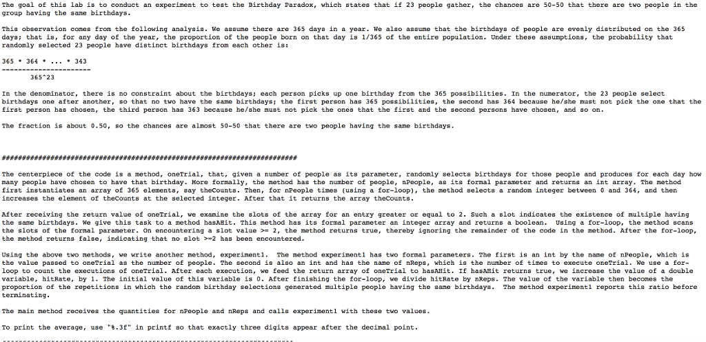 IN JAVA. i've been asking for help for over a week and