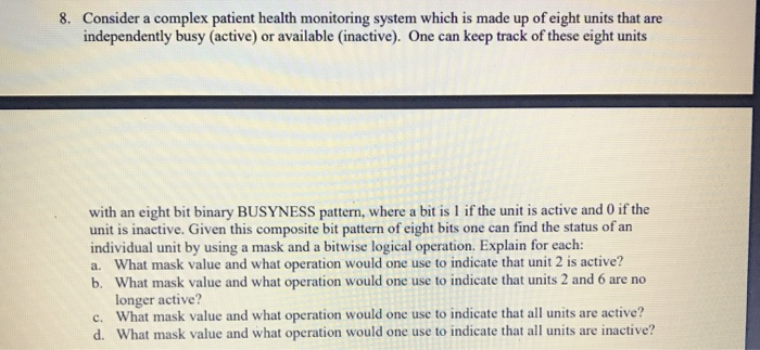 I need help with this Computer Organization and Architecture question. Can you