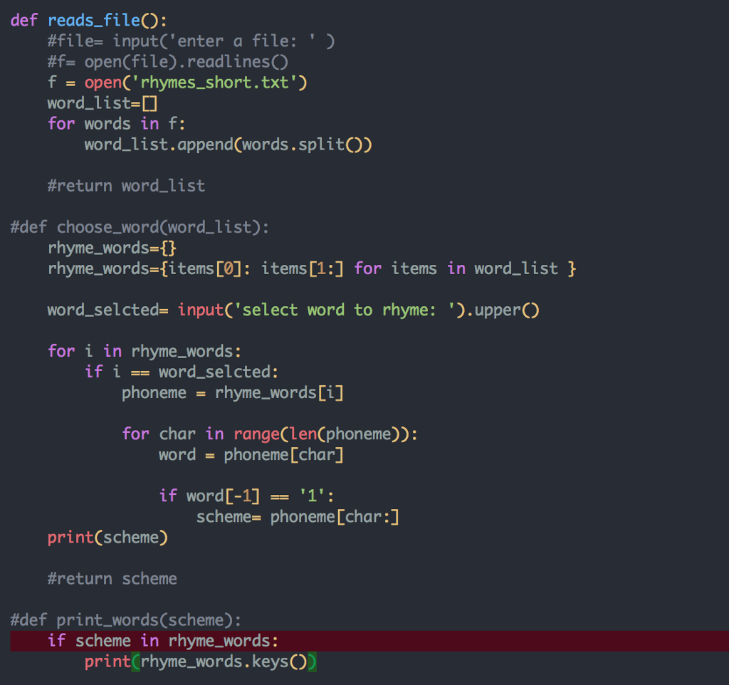 This is a python 3 program: I have this program where it
