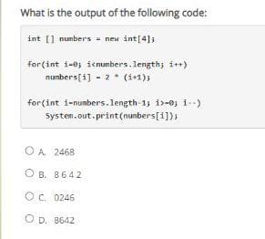 marks array: double marks = 172.25, 82.50, 86.90, 93.00, 65,68): System.out.print(marks.length will