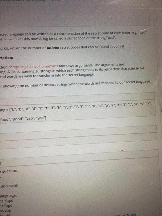 is replaced by anot For example, there could be some language in