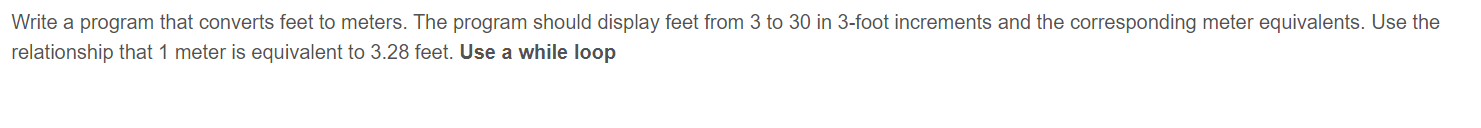 It must be a C language program Write a program that converts