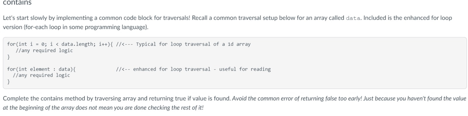  63 class M2TestArrayChallengel\ 64 {\ 65e eTest\ 66 void testContains()\ 67{\