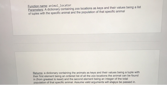  Python must work for all cases not just test cases Function