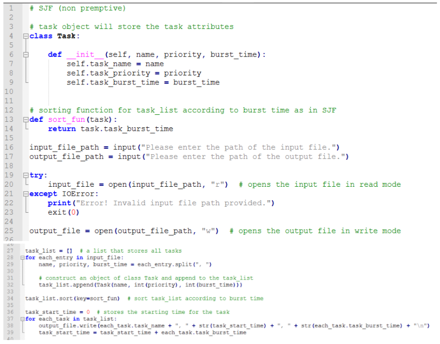 convert this python to c class Task: def __init__(self, name, priority, burst_time):