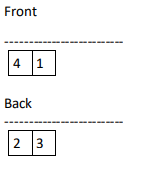 Please write the code in C: Booklet Printing When printing a document,