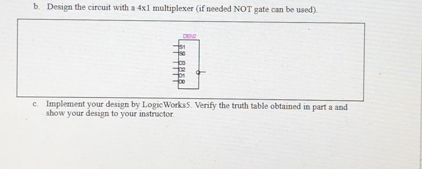and 3 select control signal (A, B, and C). Connect the output
