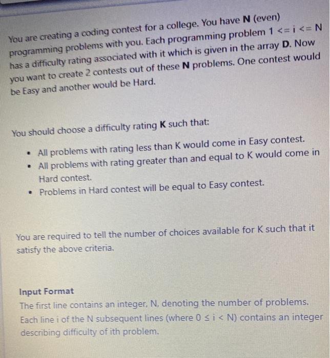  write the program in python. take input from user itself using