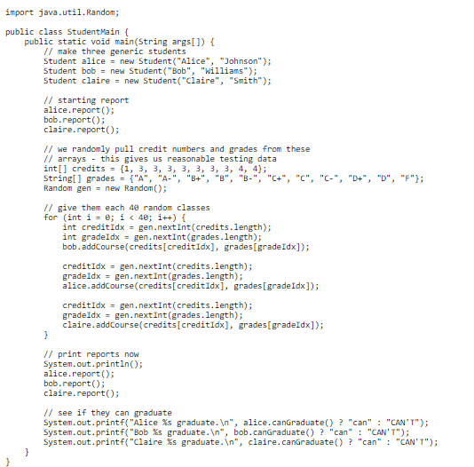 quality points C+ 2.30 quality points C 2.00 quality points C- 1.70