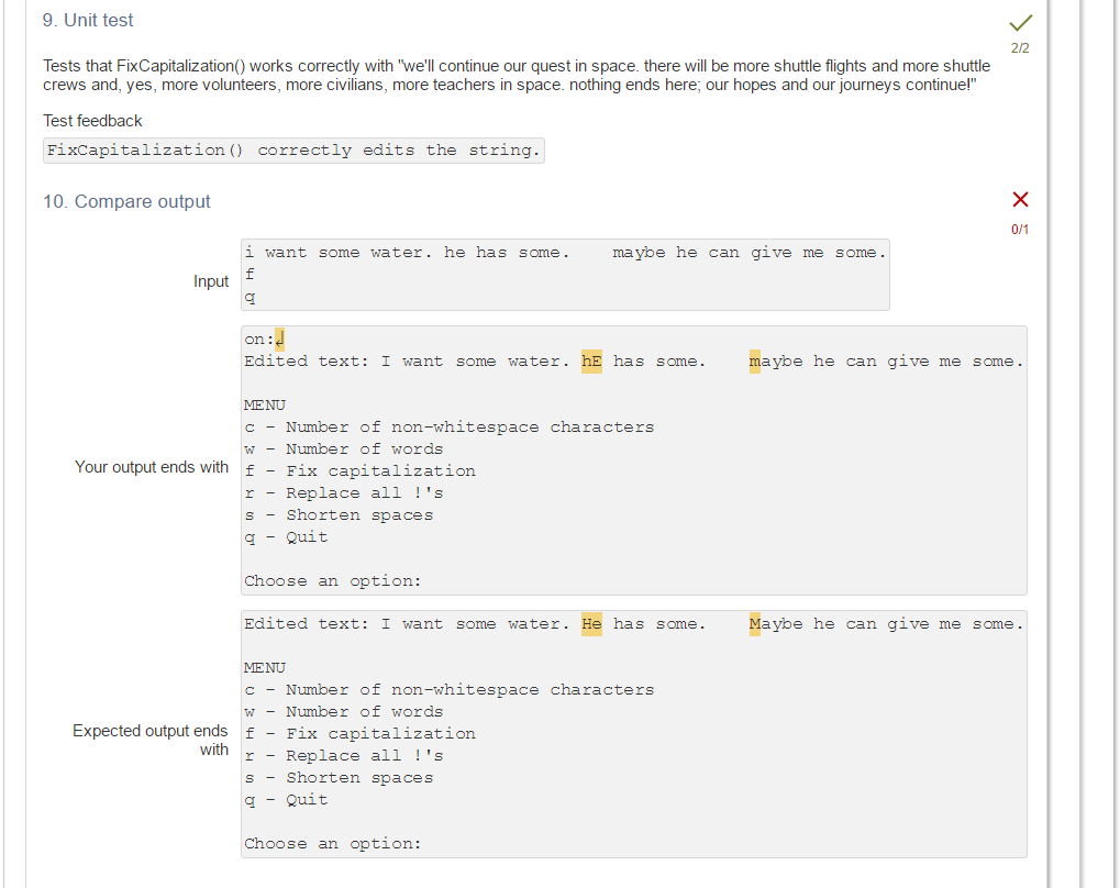 Need a review on C program that I have done. I cannot