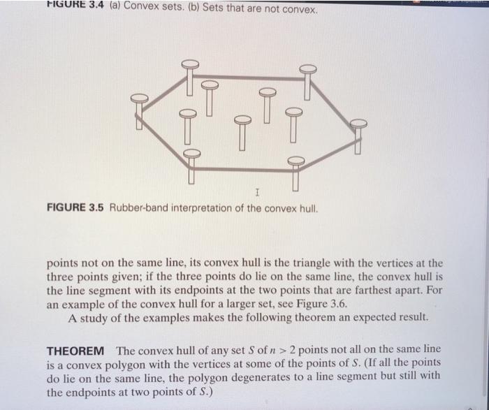 (b) FIGURE 3.4 (a) Convex sets. (b) Sets that are not convex.