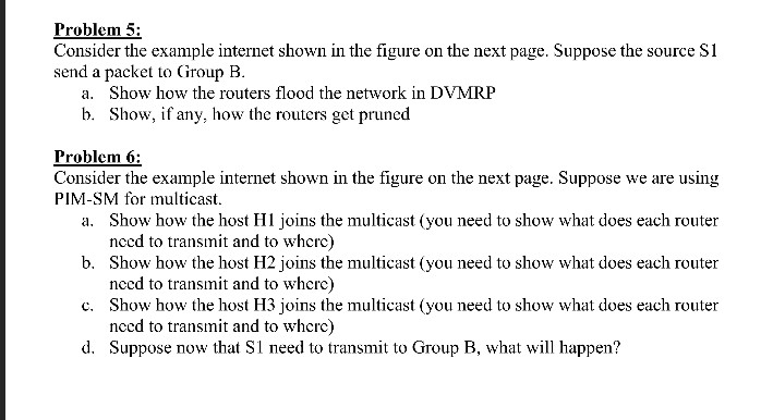 please only give a brief answer. Problem 5: Consider the example
