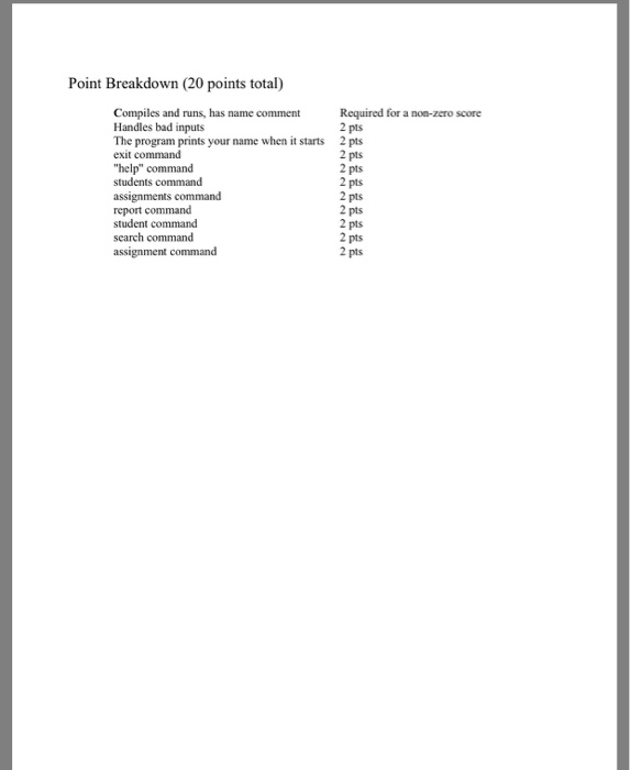 Things you will learn Robustly parsing simple text files Defining your own