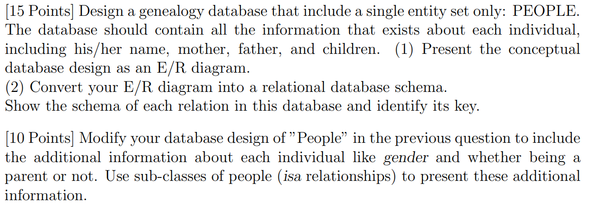 Please answer the second question (the one worth 10 points) I have