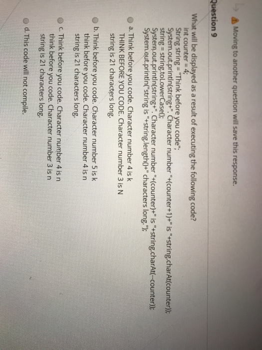 an error occurred Moving to another question will save this response