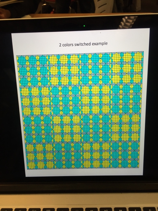 the background grid The project is to print a 4 by 4