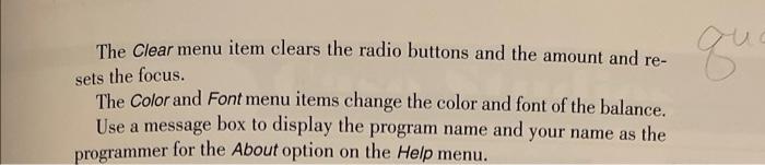 clear to read as much as possible help needed asap! Note: For