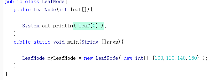 A Java question need code to explain. I have already pass a
