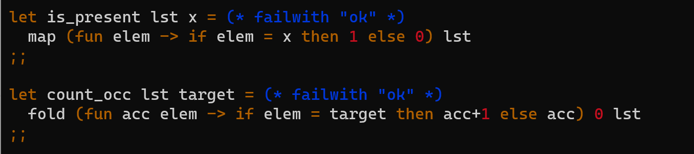 please DO NOT use recursion nor recursive helpers, and DO NOT use